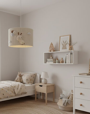 Lampa w króliczki do pokoju dziecka - króliczek, Boholine