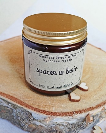 SPACER w LESIE - świeca sojowa 120ml, kaktusia