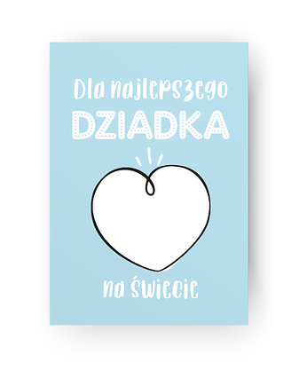Laurka na Dzień Dziadka / książeczka / kartka, spoko motyw