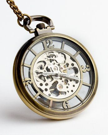 Wyjątkowy zegarek na dewizce - ARCHEO (GOLDEN), DROBINY CZASU