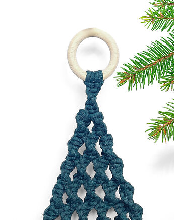 Bawełniana Choinka, makrama ryneczek