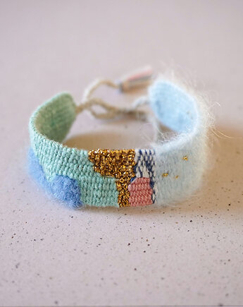 Surferska bransoletka z nici, Słońcem Tkane