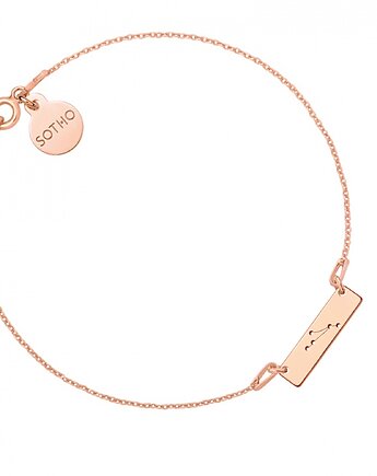 Bransoletka z konstelacją Barana z różowego złota, SOTHO