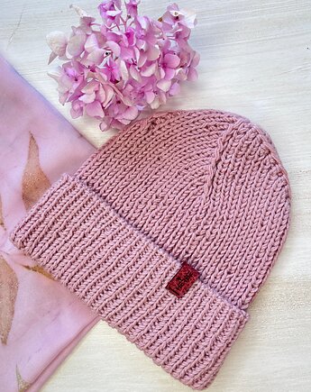 Czapka merino farbowana naturalnie Brezylka, HERBE DESIGN