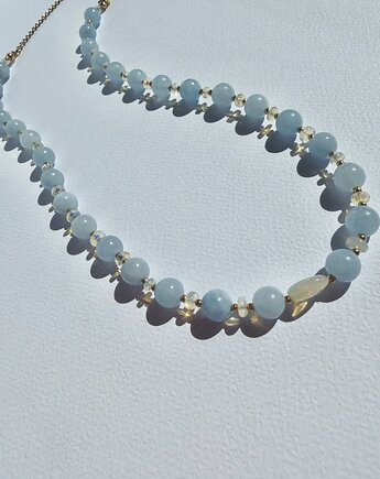 Naszyjnik z akwamarynem Mila, myMIRACLES