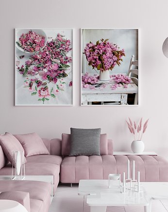 Galeria plakatów "RÓŻOWE PŁATKI KWIATÓW", Fotobloki and decor
