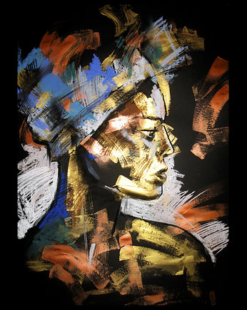 Golden air - plakat B2, Katarzyna Radzka