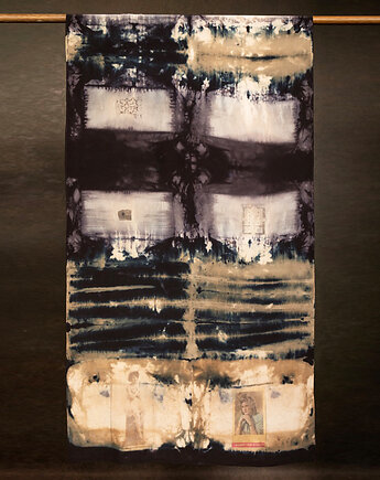 Duży szal jedwabny CREATIVITY, IMADEONE