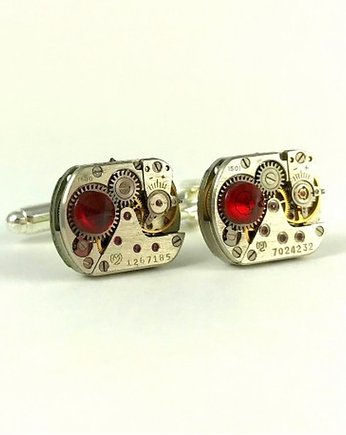 Spinki - SQ II Red Diamond - mechanizm, DROBINY CZASU