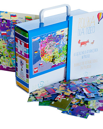 Puzzle Polska dla dzieci, ZUZU TOYS