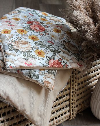 Komplet pościeli dla maluszka FLOWERS, aguhandmade