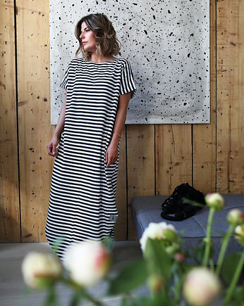 Jusia - Sukienka Maxi - Shortsleeve, Nubee