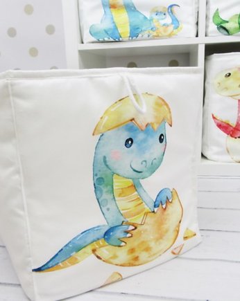 Pojemnik na zabawki z Dinozaurem, Enitka Sweet Baby Room