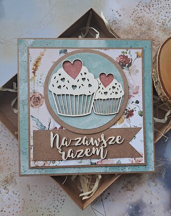 Kartka ślubna/ kartka na ślub (w pudełku), Kartkodzielo