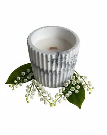 Lily of The Valley- 135 g ekologiczna świeca sojowa (dostępne inne zapachy), Coccola JEWELLERY