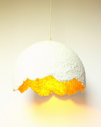 Lampa wisząca biało-złota 002 Maluna, BANGLA