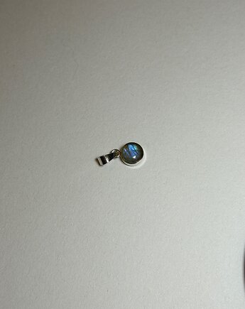 Zawieszka labradoryt, Fiorette stone&silver