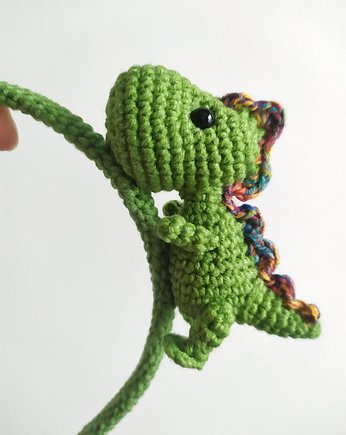Opaska do włosów t-rex, szydlAnki