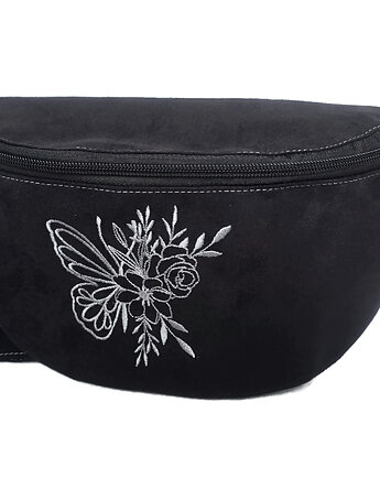 Nerka czarna z motylem haft, Made by Joan