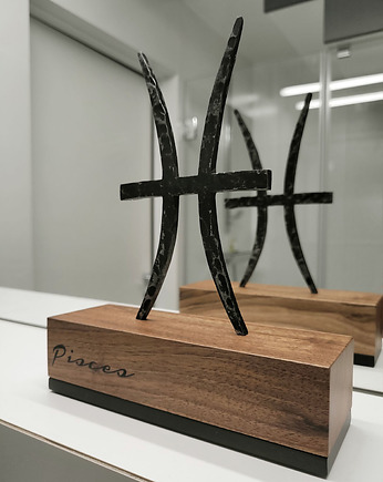 Znak zodiaku - RYBY - rzeźba, miwdesign
