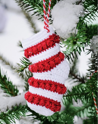 Skarpeta - ozdoba choinkowa, Lollipop