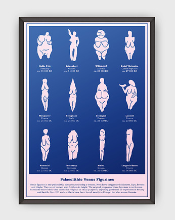 Plakat Venus Paleo, megurum.art