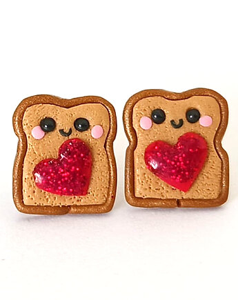 Słodkie Kolczyki Tosty z Dżemem, OMIFIMO