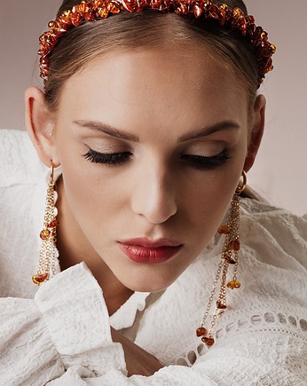 Kolczyki Amber Echo Cascade, Republika jewelry