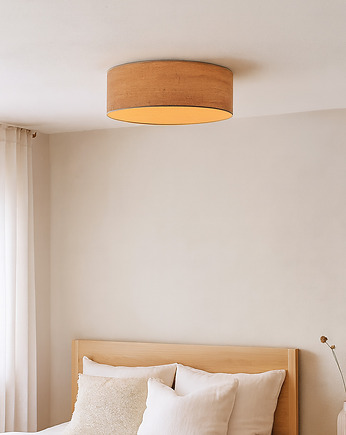 Skandynawski plafon sufitowy do kuchni DUBAJ ECO z abażurem 50 cm, LYSNE