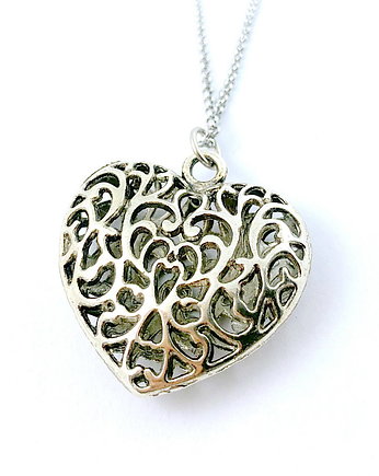 Wisior - Angel Heart (Silver), DROBINY CZASU