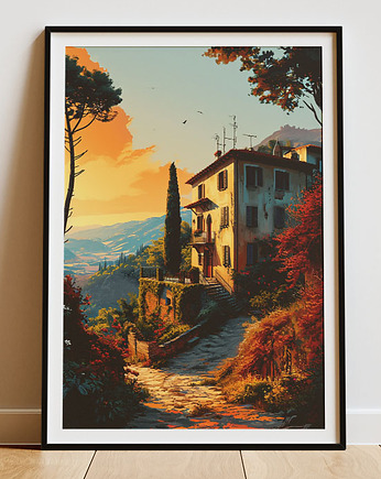 Plakat - Toskania, Harry Monkey