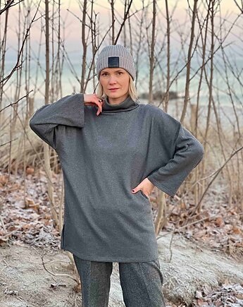 Bonnie sweter - golf, THE ABER STUDIO