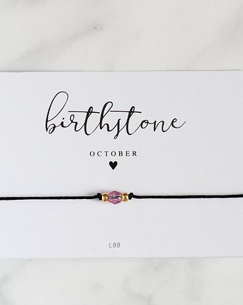PAŹDZIERNIK - OCTOBER Birthstone Bracelet, Le Boho Bleu