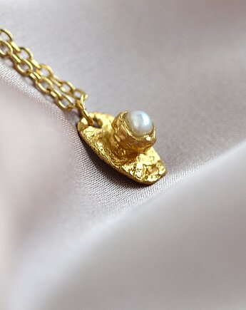 Naszyjnik z Naturalna Perełką, TulipBIJOU