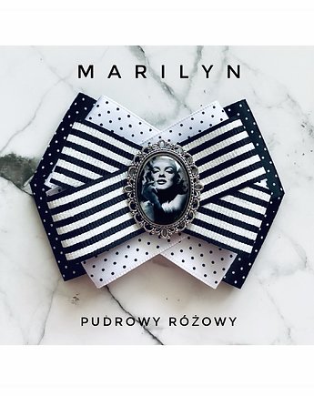 Kolekcja Brosz z Marilyn Monroe NOWOŚĆ Ikona Stylu, Pudrowy Różowy