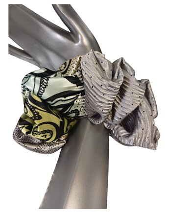 Scrunchie X XL .Satynowa gumka, NAT FASHION ROOM