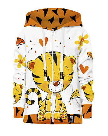 Bluza Zamek Dziewczynka DR.CROW Cute Tiger, DrCrow