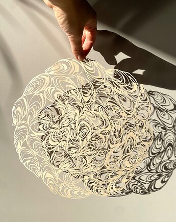 Małże, Wycinanka z papieru (bez oprawy), ZVIEWNIE