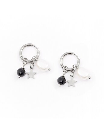 Kobiecość - kolczyki koła, Kulka Bransoletki