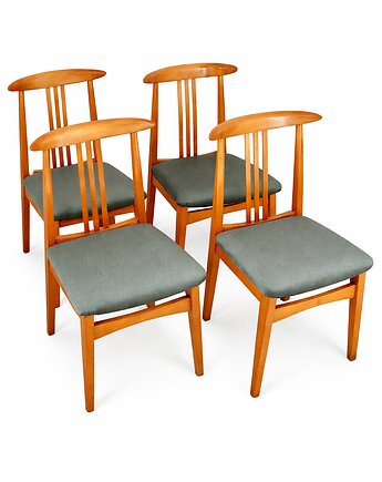 Komplet 4 krzesel, M.Zielinski, 200/100 B, Relikt design