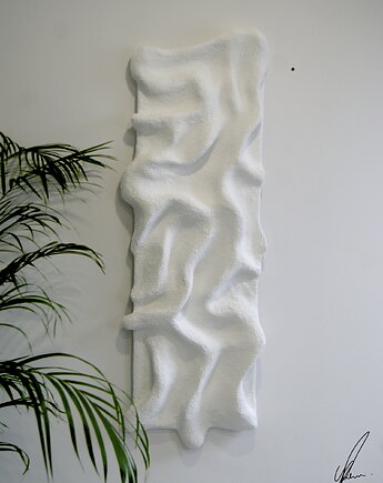Fajra - rzeźba ścienna, obraz strukturalny, Maison Arte