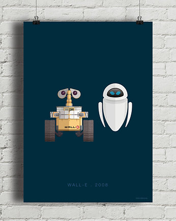 Plakat WALL-E, OKAZJE - Prezent na Ślub