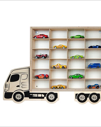 Półka na resoraki w kształcie ciężarówki - Prezent dla chłopca, OSOBY - Prezent dla dziecka