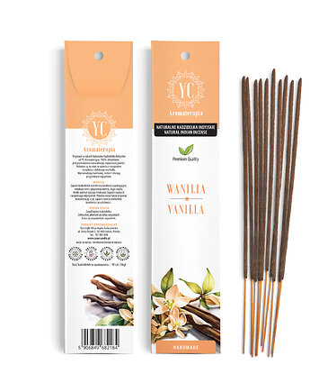 Naturalne Kadzidła Indyjskie Wanilia 10szt.(16g)- Your Candle, Your Candle