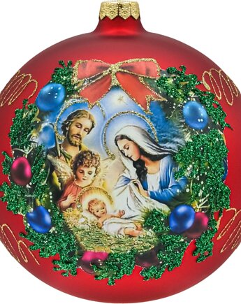 Bombka czerwona: Święta Rodzina, Syn Bombkarza