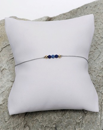 Bransoletka na sznurku z lapis lazuli MONO LUCK II, Gleeme Jewellery