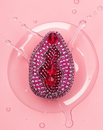 Wyjątkowa broszka Viva la Vulva handmade rękodzieło unikat, Kaikki