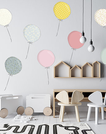 Naklejki ścienne Kolorowe balony XL, Make My Wall 