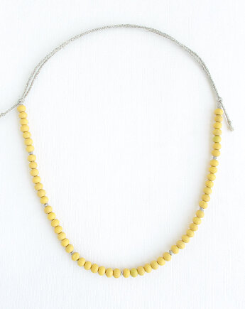 Yellow lekki Naszyjnik bez metalu, galeria nuit