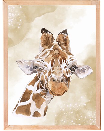 PLAKAT, OBRAZEK leśna zwierzęta safarii nr.1, OSOBY - Prezent dla emeryta